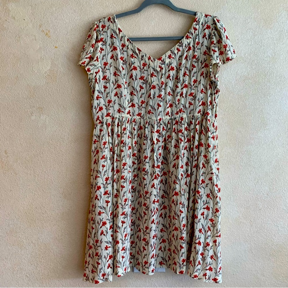Denim & Supply Ralph Lauren Floral Babydoll Dress Sz. Med - Picture 5 of 5